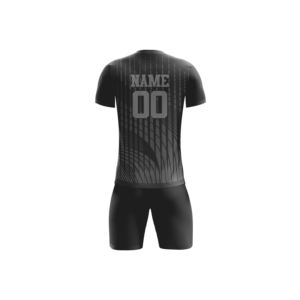 Conjunto de Camiseta y Pantalones Cortos de Fútbol Personalizados de Poliéster Transpirable para Hombre, Uniforme de Fútbol Sublimado Estilo Vintage - Product Image 6