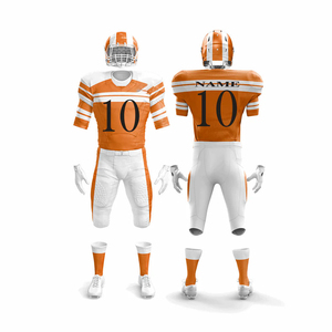 Custom American Football Uniform Performance Jersey and Pants <b>Set</b> for Schools Clubs and Leagues Bulk Supply - Product Image 6