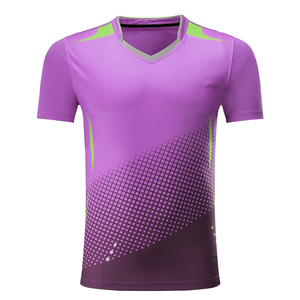 Vente en gros de maillots et shorts de badminton pour hommes de haute qualité, à séchage rapide, respirants, uniformes de tennis sur mesure, nouveau design, uniformes de tennis pour hommes - Product Image 4