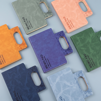 Bloc-notes à couverture rigide de forme spéciale, impression à chaud, texte personnalisé, logo personnalisé pour les cadeaux de clients de petites entreprises