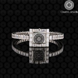 Reloj de Lujo Charm Jewells para Hombre, de Acero Inoxidable, Esfera de 40 mm, Cristal, Correa de 20 cm, Movimiento Mecánico, Fecha Automática, Botón de Fecha - Product Image 1