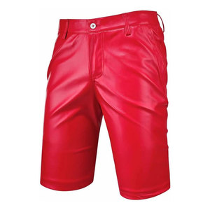 Pantalones Cortos de Cuero de Último Diseño Más Vendidos al por Mayor, Pantalones Cortos de Cuero para Hombre de Estilo Único, Pantalones Cortos de Cuero Ligeros para Hombre en Venta - Product Image 1