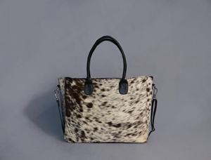 Sac fourre-tout de luxe en cuir véritable avec fourrure naturelle pour femme, multifonctionnel et portable, idéal pour l'été LHTB-0044 - Product Image 5