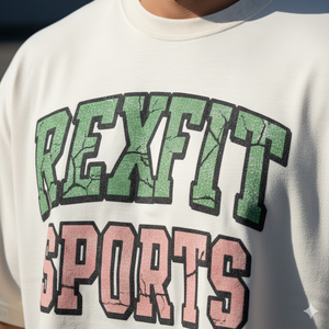 Camisetas de Manga Corta para Hombre, Estilo Casual, Transpirables, 100% Algodón, de Alta Calidad, Nueva Moda, Precio al por Mayor de Rexfit Sports - Product Image 4