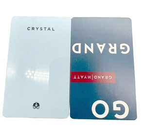 Cartes de contrôle d'accès en PVC écologique Fréquence 100% dégradable 13.56MHz avec interfaces de communication NFC et RFID - Product Image 2