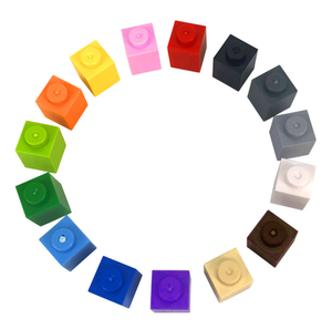 Pièces de rechange en gros pour boîte de vitesses 4x4, blocs de construction compatibles 6585, accessoires de briques techniques, composants de jouets de construction en plastique personnalisés - Product Image 3