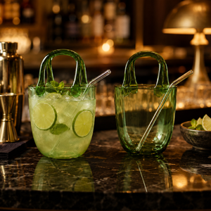 Verres à cocktail transparents en borosilicate faits à la main de 500 ml, sans plomb, coupe Martini, verres à Margarita, verrerie de bar réutilisable en gros - Product Image 6