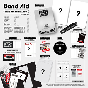 อัลบั้มเกาหลีแท้ 100% [อัลบั้มเกาหลีของแท้ 100%] DAY6 - DAY6 - มินิอัลบั้มชุดที่ 9 [Band Aid] (สุ่ม) อัลบั้ม K-POP - Product Image 3