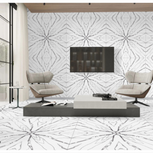 กระเบื้องพอร์ซเลน Urban Collection ขนาด 60x120 ซม. 600x1200 มม. 24x48 นิ้ว ผิวมันเงา รูปแบบขนาดใหญ่ ดีไซน์หรูหรา เหมาะสำหรับตกแต่งภายใน - Product Image 1