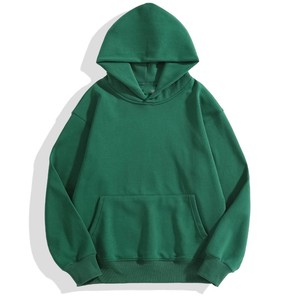 Custom <b>Navy</b> <b>Mens</b> Pullover Hoodie Relaxed Fit <b>Fleece</b> Sweatshirt Wholesale Casual Streetwear Apparels Supply Bulk B2B USA EU UK - Product Image 6