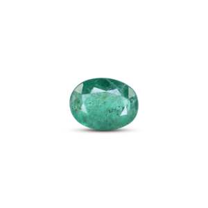 Natural Zambian Emerald 4.3 Carat Loose Gemstone for Fine Jewelry - Product Image 1