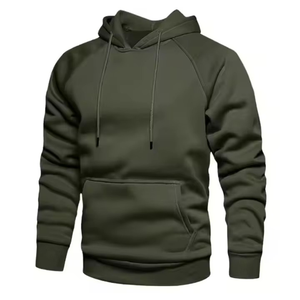 Sweat à capuche pour homme, vêtements d'hiver, coupe classique, décontracté, en molleton de coton respirant, tie-dye, 450g - Product Image 3