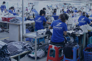 Industrie Direct Engro Sportswear Pantalones cortos de baloncesto Custom Royal White-Red Authentic Throwback Basketball Shorts - Product Image 6