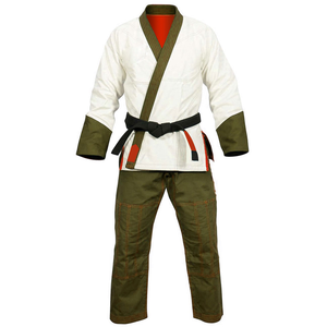 Uniforme de BJJ de Alta Calidad Hecho a Medida, 100% Algodón Elástico, Transpirable y Duradero, Kimono de Jiu Jitsu para Artes Marciales - Product Image 4