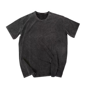 Meilleur fabricant de t-shirts délavés à l'acide pour hommes, t-shirt basique à épaules tombantes, col rond, manches courtes, coupe ample, décontracté - Product Image 6