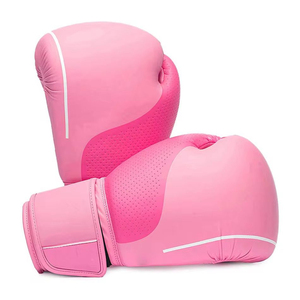 Guantes de Boxeo de PVC Rosa, Transpirables, para Entrenamiento en Gimnasio, para Todas las Estaciones - Product Image 4