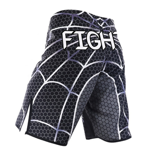 Custom Logo Muay Thai Shorts Low MOQ Gym Training Wear Wholesale BJJ Grappling Trunk and Rash Guard Supplier Bulk Buy MMA Shorts - Product Image 5
