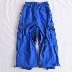 Winter Outdoor Sportswear Warm Windproof Waterproof Ski Pants Zipper for Snowboard Breathable Plus Size New Printed - Product Image 1