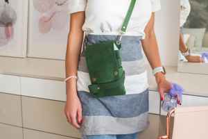 Estuche Profesional de Cuero para Tijeras de Barbero, Organizador de Tijeras de Peluquería, Bolsa de Cintura para Herramientas de Salón, a Prueba de Olores, Casual - Product Image 6