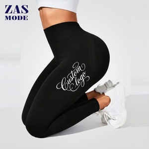 Factory Hot Sale Butt-Lifting Slim-Fit High-Waist <b>Tummy</b> <b>Control</b> Breathable Snag-Resistant Ankle-Length Casual Leggings Women - Product Image 2