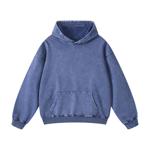Wholesale Hot Selling DTG Printed Zippup Oversized Autumn Windproof 100% Polyester 350g Front Logo Streetwear Vintage Zip Hoodie - Product Image 3