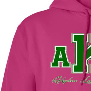 Sudadera con Capucha Rosa de Manga Larga, Sudadera con Estampado Gráfico, Ropa Deportiva Informal para Mujer, Puños Acanalados, Moda para el Día a Día - Product Image 4