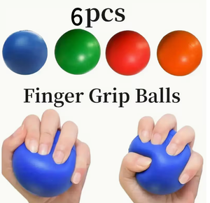 HAWK SPORTS INDUSTRIES Ballon d'exercice portable en PU vert pour l'entraînement des mains et des bras, avec poignée ergonomique - Product Image 1