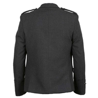 Veste Kilt Casual sur Mesure en Laine Solide Lovat Imperméable Nylon/Cachemire à Col Rabattu pour Hommes Haute Qualité Toutes Tailles