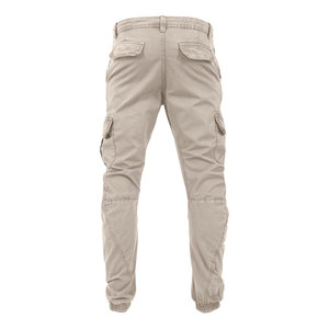 Pantalones Cargo Jogger para Hombre, Cintura Elástica con Cordón, Múltiples Bolsillos, Estilo Casual, para Otoño, Tela de Lona - Product Image 3