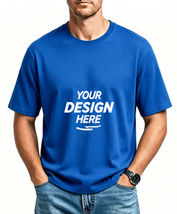 Camiseta Personalizada con Logotipo para Hombre, 100% Algodón, 260 g/m², Ecológica, de Secado Rápido, Color Sólido, Manga Corta, Cuello Redondo, Estampada, al por Mayor - Product Image 2