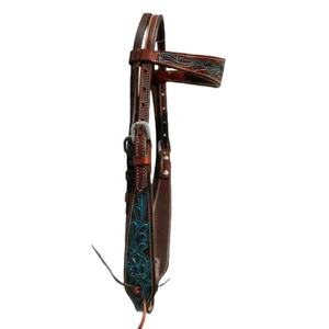 Offre Spéciale personnalisé Durable Western Horse Headstall Factory Vente en gros Accessoire d'équitation en cuir avec outil de sculpture à la main Heaset - Product Image 2