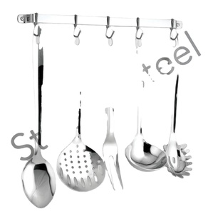 Stainless Steel <b>Kitchen</b> <b>Tools</b> & <b>Gadgets</b> Pearl Spatula Turner Serving Rice Spoon <b>Kitchen</b> Utensils <b>Kitchen</b> <b>Tools</b> Set - Product Image 1