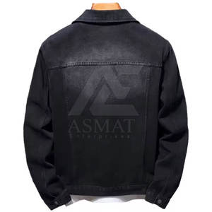 Veste en jean pour homme tendance et personnalisée, best-seller, dernier design, prix abordable - Product Image 6