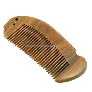 Peigne en bois naturel biodégradable ECO personnalisé en gros, peigne à dents larges en bambou pour usage domestique - Product Image 3
