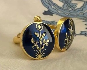 Boutons de manchette personnalisés de luxe pour hommes |   Boutons de manchette en acier inoxydable et argent sterling 925 |   Bijoux de manchette pour chemise de mariage en gros - Product Image 2