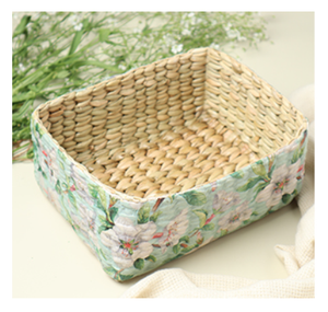 Handmade Jute Desk Organizer Seagrass Storage <b>Box</b> Office Stationery Holder <b>Wardrobe</b> Organizer 22x16x9cm Eco Friendly - Product Image 1