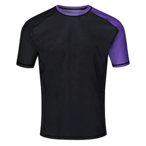 เสื้อรัดกล้ามเนื้อสำหรับ MMA รุ่น OEM 2026 ออกแบบพิเศษสำหรับ BJJ พิมพ์ลายแบบ Sublimation สำหรับผู้ชาย ผลิตในประเทศปากีสถาน - Product Image 1