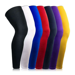 Manchons de soutien du genou <span class=keywords><strong>pour</strong></span> hommes et femmes, respirants, en Spandex et Polyester, à enfiler, <span class=keywords><strong>pour</strong></span> le basketball, la course à pied, la protection sportive - Product Image 4