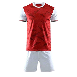 Conjunto de Uniforme de Fútbol de Alto Rendimiento, Jersey y Pantalones Cortos con Estampado Frontal Personalizado, 100% Poliéster Antibacterial, Elástico en Cuatro Direcciones, Transpirable - Product Image 1