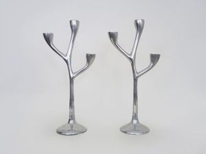 Metal Tree <b>Candlestick</b> <b>Holder</b> Handmade Customized Aluminium Candle <b>Holder</b> For Home & Garden Decoration Christmas Centerpieces - Product Image 1