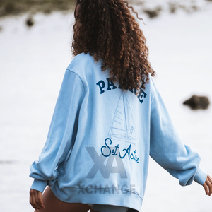 <b>Women</b>’s Oversized <b>Turtleneck</b> Sweatshirt Casual Winter Pullover Cotton Fleece Long Sleeve College Streetwear <b>Top</b> with Custom - Product Image 4