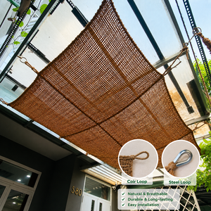 Eco2go Vietnam - Toldo de Fibra de Coco Tejido a Mano, Ecológico y Moderno, de Aleación de Aluminio, para Cafeterías y Resorts al Aire Libre - Product Image 5