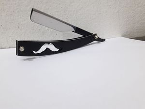 Nueva Navaja de Afeitar Profesional para Barbería, de Acero Inoxidable, Corte Recto, Hecha a Mano, con Mango de Cuerno de Carnero, para Barberos - Product Image 5