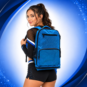 civic Sports CS-211 Customizable Softback Cheerleader <b>Backpack</b>-Corduroy Material Embroidery Decoration 20-37L Capacity Sport - Product Image 1
