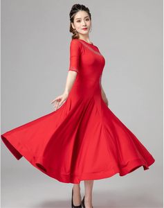Robes évasées pour femmes, de qualité supérieure, très extensibles, très demandées, avec broderies en strass, pour spectacles sur scène. - Product Image 6