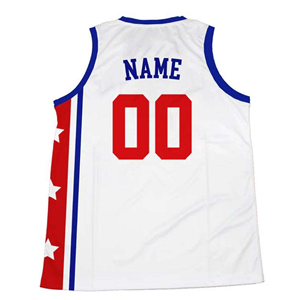 Camiseta de Baloncesto Personalizada para Equipos y Ligas, Parte Delantera Sólida con Impresión por Transferencia de Calor, Secado Rápido, Transpirable, 100% Poliéster - Product Image 2