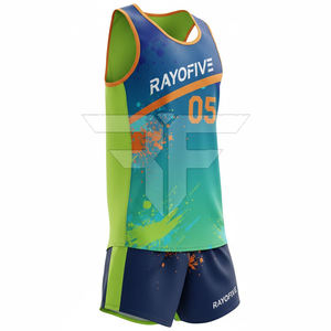 Conjuntos Deportivos Unisex para Correr, Trajes de Atletismo Transpirables, Ligeros, Antibacterianos, Hechos a Medida, Chaleco Deportivo, Pantalones Cortos, Conjunto para Equipo - Product Image 2