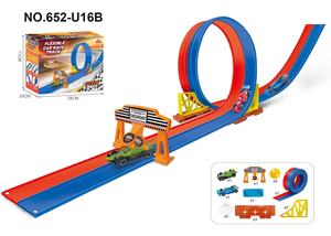 Pista de Carreras Flexible de Doble Carril de PE - 450 cm - Product Image 2
