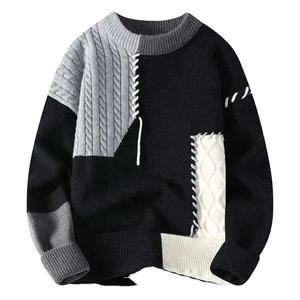 Sweat-shirt à col ras du cou pour hommes 2025 Hot Design OEM Custom Made Men Fleece Plain Sweatshirt avec manches longues - Product Image 3