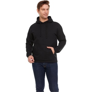 Sudadera con Capucha de Algodón 100% para Hombre, Estilo Sólido, Tejida, Otoño, Bordado 3D, Secado Rápido, Gran Venta - Product Image 1
